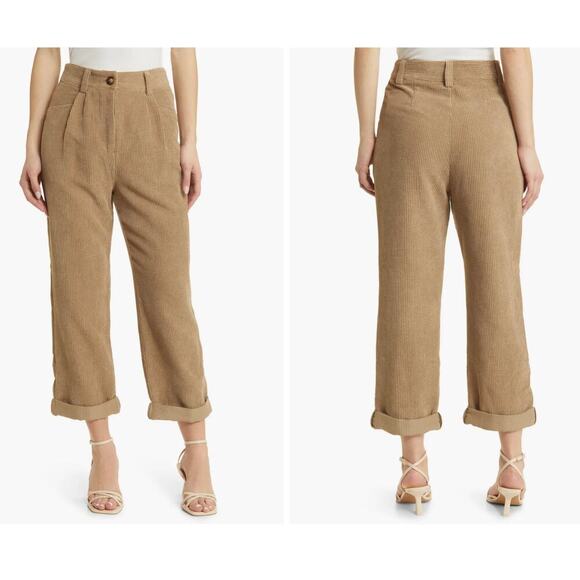 Petal & Pup Talaren Cuffed Corduroy Pants In Size 2 - Picture 1 of 10